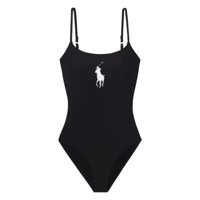 Polo By Ralph Lauren Badkläder Prl Logo Icons Kennedy Piece Svart