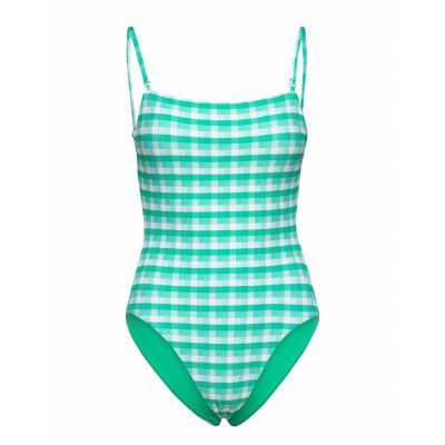 Portofino Square Neck Maillot Baddräkt Badkläder Multi/mönstrad Seafolly