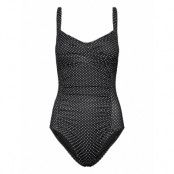 Panos Emporio Potenza Solid Swimsuit Svart