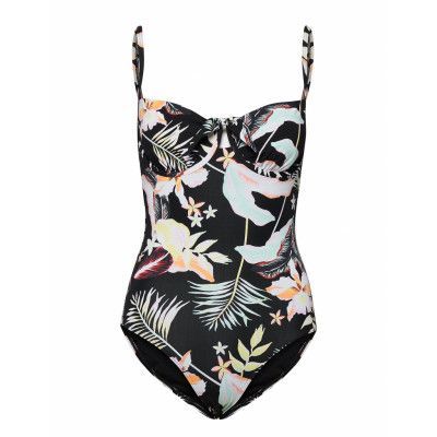 Pt Beach Classics Op Uw Dcup Baddräkt Badkläder Svart Roxy