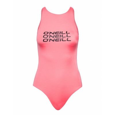 Logo Swimsuit - Po Ss23 Baddräkt Badkläder Rosa O'neill