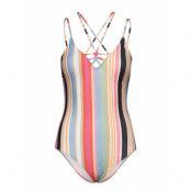 Pw Sunset Swim Suit - Mm Baddräkt Badkläder Multi/mönstrad O'neill