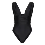 Rio *Villkorat Erbjudande Baddräkt Badkläder Svart Scampi