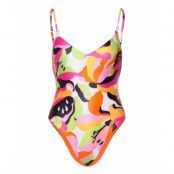 Seafolly Rio V Neck Piece Multi/patterned