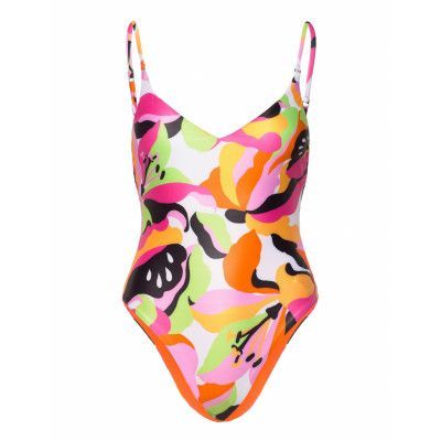 Seafolly Rio V Neck Piece Multi/patterned