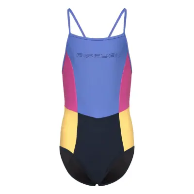 Rip Curl Block Party Piece -Gir Multi/patterned