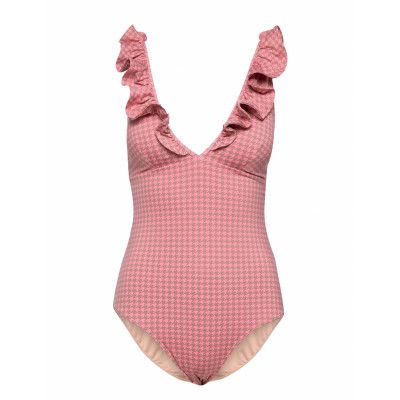 Rita Swimsuit Baddräkt Badkläder Rosa Underprotection