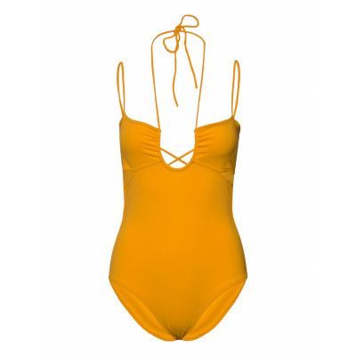 Rodebjer Casoria *Villkorat Erbjudande Baddräkt Badkläder Gul RODEBJER