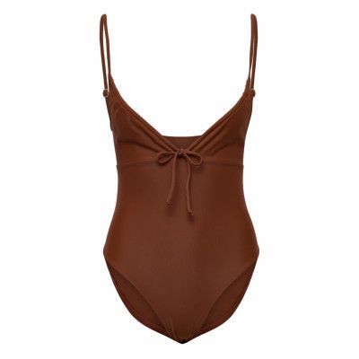 Romano Piece Baddräkt Badkläder Brun Faithfull The Brand