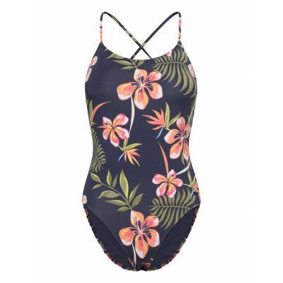 Roxy Into The Sun Piece Baddräkt Badkläder Marinblå Roxy