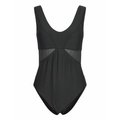 Saint Tropez Shaping_Swimsuit Baddräkt Badkläder Svart Dorina