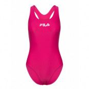 Salou Sporty Swimsuit Baddräkt Badkläder Rosa FILA