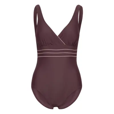 Samos Swimsuit Baddräkt Badkläder Lila Missya