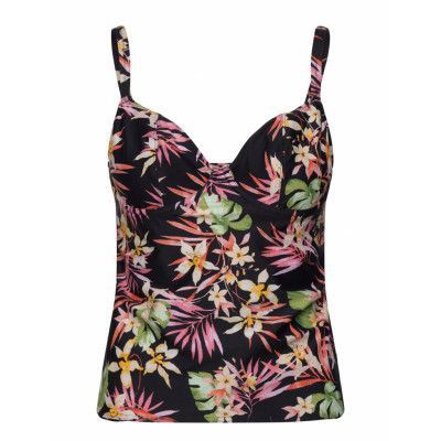 Savanna Sunset Tankini Baddräkt Black Freya