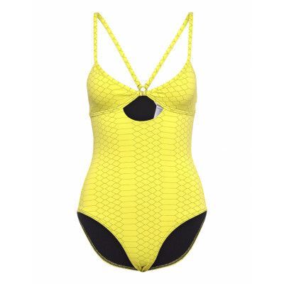 Scales Swimsuit Baddräkt Badkläder Gul Zadig & Voltaire
