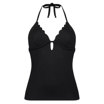 Hunkemöller Scallop Shaping Tankini Svart