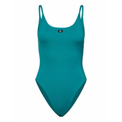 Calvin Klein Scoop Piece Blå