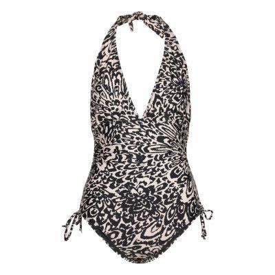 Serpente Swimsuit Baddräkt Badkläder Black Second Female