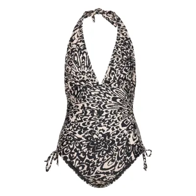 Serpente Swimsuit Baddräkt Badkläder Black Second Female