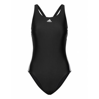 Sh3.Ro Classic 3-Stripes Swimsuit Baddräkt Badkläder Svart Adidas Performance