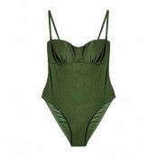 Shiva Swimsuit Baddräkt Badkläder Green Rethinkit