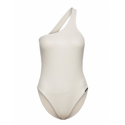 Shoulder Piece-Rp Baddräkt Badkläder Vit Calvin Klein