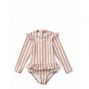 Sille Swim Jumpsuit Baddräkt Badkläder Rosa Liewood