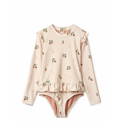 Sille Swimsuit Baddräkt Badkläder Cream Liewood