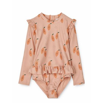 Sille Swimsuit *Villkorat Erbjudande Baddräkt Badkläder Korall Liewood