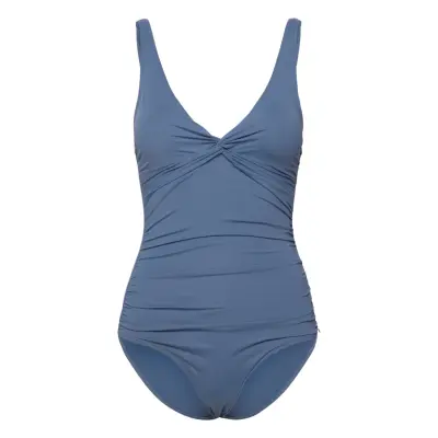 Panos Emporio Simi Solid Swimsuit Recycled Blå