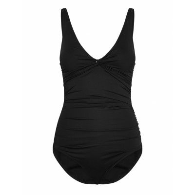 Panos Emporio Simi Solid Swimsuit Recycled Svart