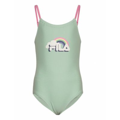 Sinah Swimsuit Sport Swimsuits Grön FILA
