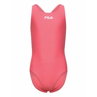 Slatina Sporty Swimsuit Baddräkt Badkläder Rosa FILA