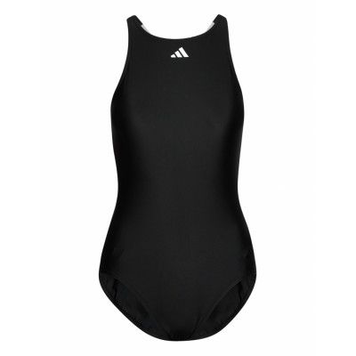 Solid Tape Suit Sport Swimsuits Svart Adidas Performance