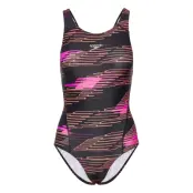 Speckleflow Placement Recordbreaker Baddräkt Badkläder Svart Speedo