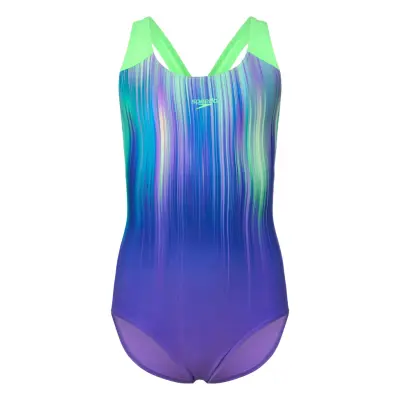 Speedo Girls Digi Placement Splashback Lila