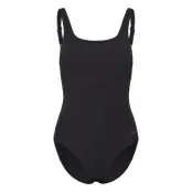Speedo Solid Contour Eclipse Swimsuit - Black - 44