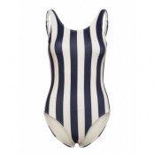 Sport Swimsuit Rana Big Stripes Navy Baddräkt Badkläder Multi/patterned DEDICATED