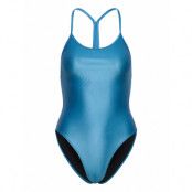 Strappy Swimsuit Baddräkt Badkläder Blue Filippa K