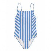 Stripes Swimsuit Baddräkt Badkläder Blue Bobo Choses