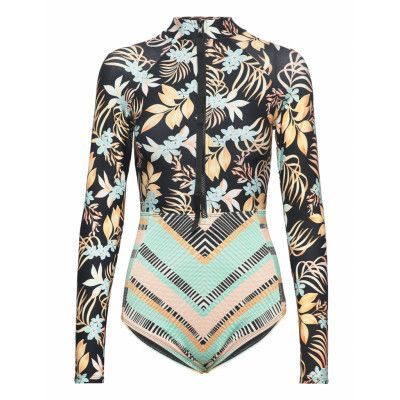 Sundance Ls Surf Suit *Villkorat Erbjudande Baddräkt Badkläder Multi/mönstrad Rip Curl