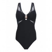Sunyani/Shaping Shaping Swimsuit Baddräkt Badkläder Black Dorina