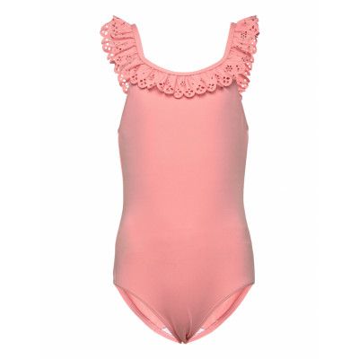 Swana Bathing Suit Baddräkt Badkläder Rosa MarMar Copenhagen