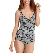 Swegmark Cross-Line Swimsuit Paisley * Fri Frakt *