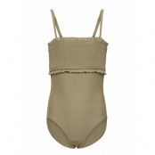 Swim Suit Baddräkt Badkläder Beige Petit By Sofie Schnoor