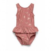 Swim Suit Baddräkt Badkläder Rosa Petit By Sofie Schnoor