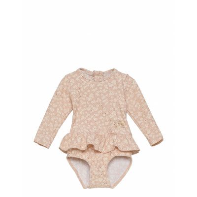 Swim Suit Baddräkt Badkläder Rosa Petit By Sofie Schnoor