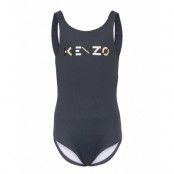 Swimming Costume Baddräkt Badkläder Blå Kenzo