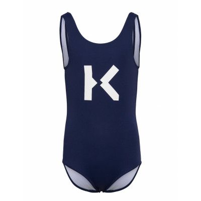 Swimming Costume Baddräkt Badkläder Blå Kenzo