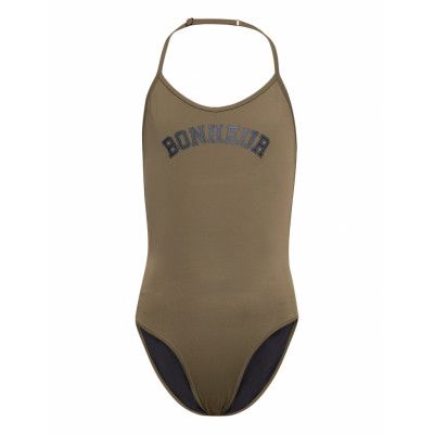 Swimming Costume Baddräkt Badkläder Khaki Green Zadig & Voltaire Kids
